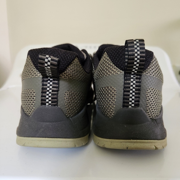 Merrell Men's MQM Flex2 Dark Gray/Green/Black Hiking Shoes - Picture 3 of 7